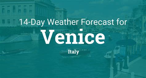 1 °C) and a. . Weather venice 14 days